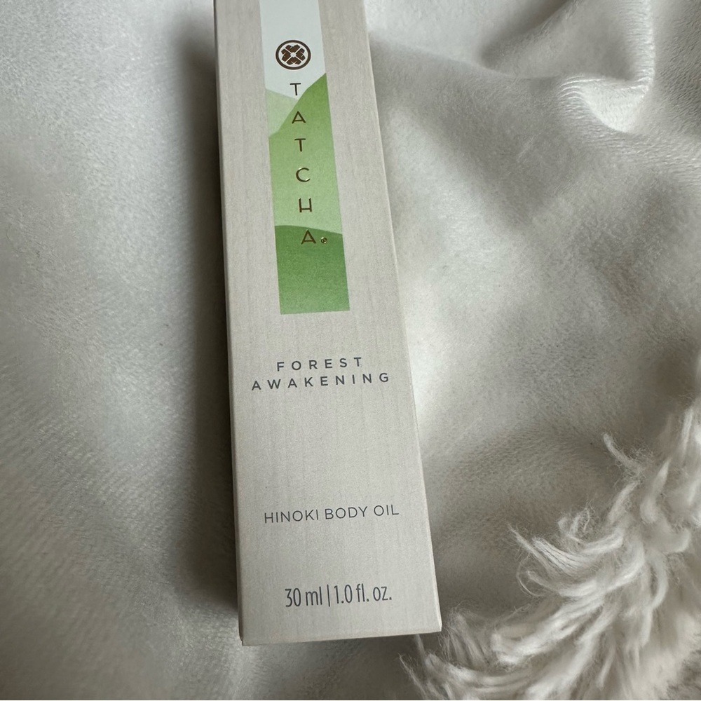 Tatcha NEW Hinoki Body Oil 1.0oz Travel Size Luxe Japan Forest Awakening - Picture 2 of 5
